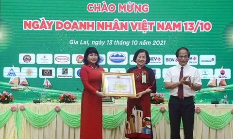 Gia Lai: Doanh nhân Nguyễn Thị Sen tái đắc cử Chủ tịch Hiệp hội Doanh nghiệp tỉnh lần thứ III
