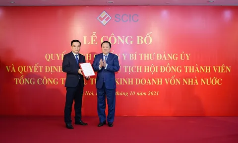 Công bố quyết định bổ nhiệm ông Nguyễn Chí Thành làm Chủ tịch Hội đồng thành viên SCIC