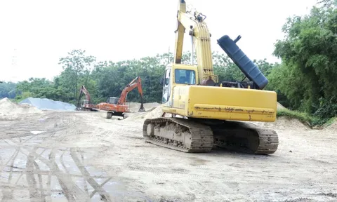 Bắc Ninh siết chặt quản lý khai thác, tập kết khoáng sản cát sỏi trên địa bàn