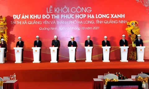 Quảng Ninh: Khởi công dự án phát triển đô thị hơn 4100ha