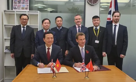 Việt Nam – Anh: Ký Ý định thư tăng cường hợp tác kinh tế số và chuyển đổi số