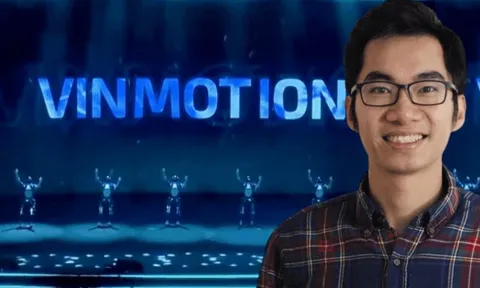 Chân dung chủ tịch VinMotion - Nguyễn Trung Quân: Sinh năm 1989, là cái tên nổi tiếng trong giới robot toàn cầu