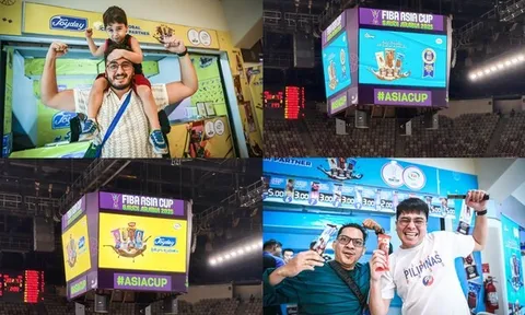 Tăng tốc mở rộng toàn cầu! Yili tỏa sáng tại FIBA Asia Cup ở Ả Rập Xê Út với Joyday và Cremo, thúc đẩy tăng trưởng thị trường Trung Đông