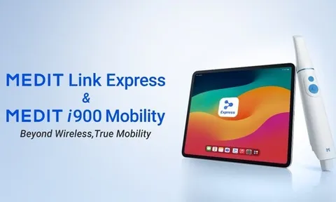 Medit Link Express cho iPad chính thức ra mắt cùng thời điểm Medit i900 Mobility bắt đầu giao hàng