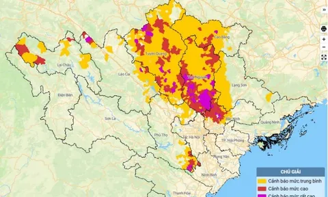 Thông báo khẩn tới 8 tỉnh, thành phố