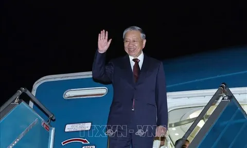 Tổng Bí thư Tô Lâm lên đường thăm cấp Nhà nước tới Triều Tiên