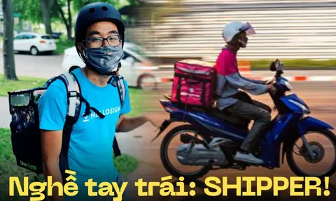 Ngày làm văn phòng, tối làm shipper kiếm tiền triệu