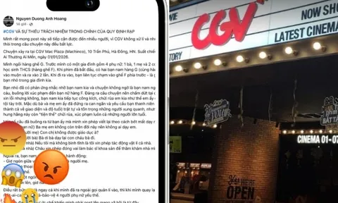 CGV Việt Nam nói gì sau khi bị tố thiếu trách nhiệm vụ đe doạ đánh người trong rạp Hà Nội?