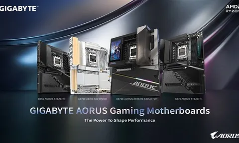 GIGABYTE giải phóng toàn bộ sức mạnh của bộ xử lý AMD Ryzen™ 9000 X3D với X3D Turbo Mode 2.0 ứng dụng AI tại CES 2026