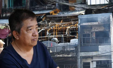 Hiện trường tan hoang sau vụ cháy trong chợ Nhị Thiên Đường: Nhà cửa hàng hóa bị thiêu rụi sau một đêm, người dân ngậm ngùi đi thuê trọ sát Tết