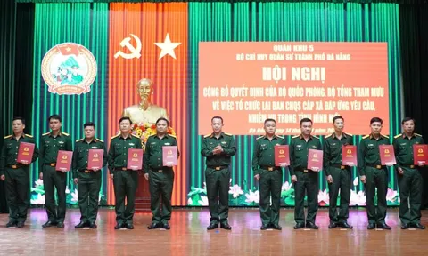 Bộ trưởng Quốc phòng quyết định các chức danh của Ban Chỉ huy quân sự cấp xã