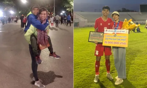 Em út U23 Việt Nam xúc động nhớ ngày mẹ ở trọ, làm thuê nuôi con học bóng đá