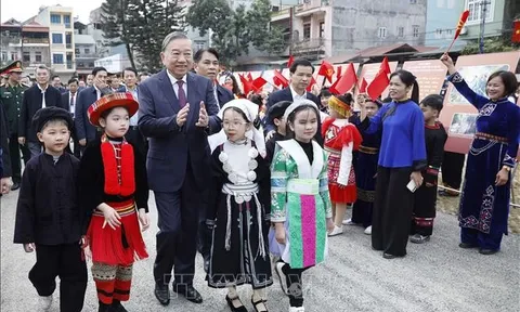 Tổng Bí thư Tô Lâm: Tiếp tục chung sức, đồng lòng đưa Cao Bằng tiến lên vững chắc