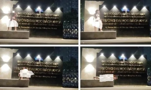 Xử phạt 7,5 triệu đồng người đàn ông khỏa thân chụp ảnh trước cổng trường đại học