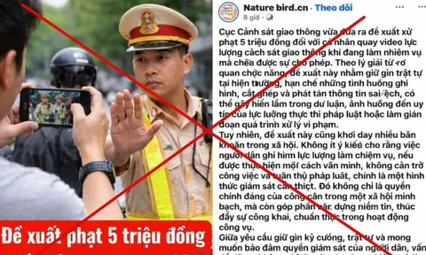 Từ tin phạt 5 triệu với người quay clip CSGT làm nhiệm vụ: Khi nào được ghi âm, quay video?