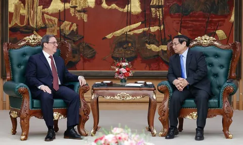 Thủ tướng Phạm Minh Chính tiếp Đặc phái viên Đảng, Nhà nước Cuba