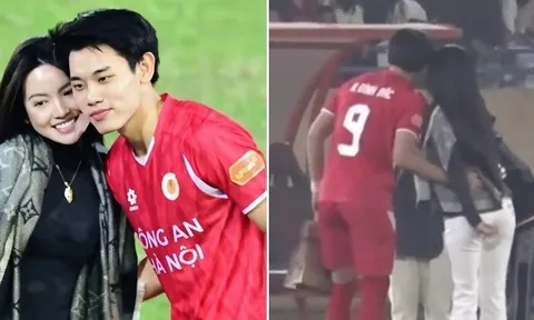 10 giây của Đình Bắc và Chu Thanh Huyền đang viral: "Cậu ấy lễ phép quá"