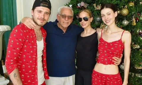 Bố vợ tỷ phú khen con trai David Beckham là “người tuyệt vời”