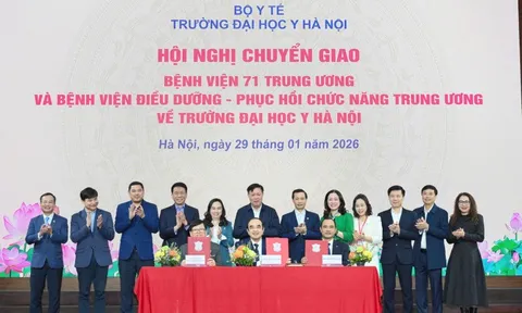 Chuyển giao 2 bệnh viện Trung ương về trường Đại học Y Hà Nội
