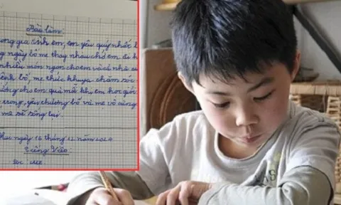 Bài văn đang cảm động thành... "cảm lạnh" vì câu cuối: Cha mẹ biết được cha mẹ sợ đấy!