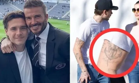Gắt: Brooklyn xóa hình xăm tri ân cha - David Beckham, tình cha con nay còn gì đâu!