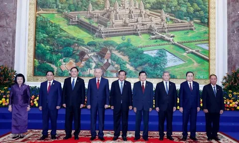 Tổng Bí thư Tô Lâm đồng chủ trì Cuộc gặp giữa Người đứng đầu ba Đảng Việt Nam - Campuchia - Lào