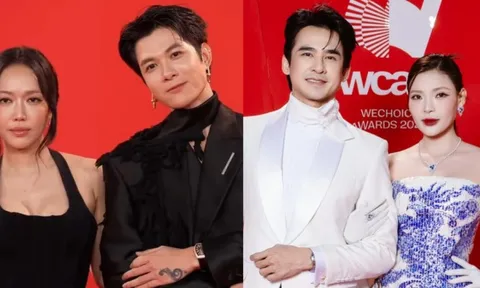 Loạt couple ở thảm đỏ WeChoice Awards: Diệu Nhi - Anh Tú dính như keo, 1 cặp đôi nghi sắp cưới tình tứ