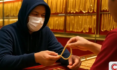 Người dân không bỏ khẩu trang, mũ trùm đầu khi vào tiệm vàng, ngân hàng: Công an địa phương khuyến nghị dừng phục vụ vì lý do sau