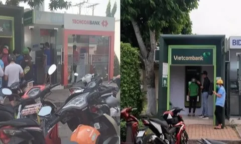 Đi rút tiền chuẩn bị nghỉ Tết, bắt gặp hiện tượng khó tin