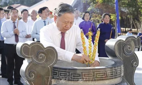 Tổng Bí thư Tô Lâm dâng hương tại Tây Ninh và TPHCM