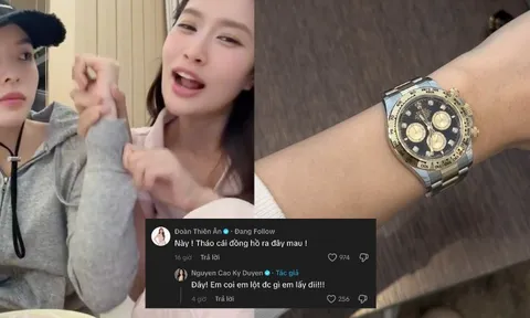 Thiên Ân công khai đòi lột món đồ gần tỷ bạc của Kỳ Duyên