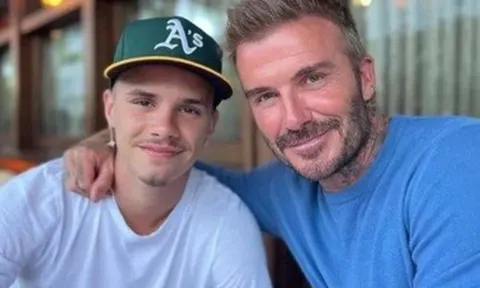 Con trai thứ 2 của Beckham “khịa” anh ruột, khẳng định gia đình là số một