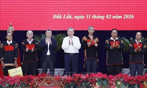 Tổng Bí thư Tô Lâm: Đắk Lắk phải xác lập vai trò đầu mối kết nối Tây Nguyên với Duyên hải Nam Trung Bộ