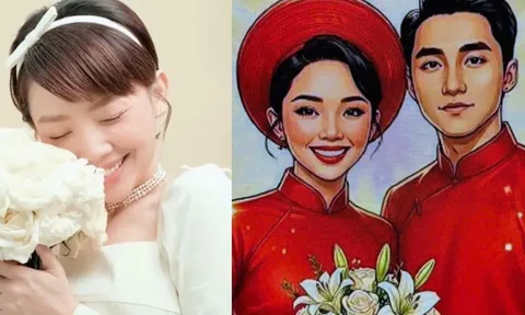 Tóc Tiên bắt bặp ảnh cưới của chính mình với người đàn ông lạ