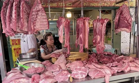 Giá thịt heo ở chợ lẻ cao gần gấp đôi chợ đầu mối