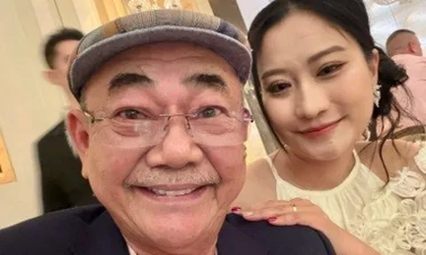 NSND Việt Anh và vợ kém 36 tuổi đón Valentine, hành động lãng mạn gây chú ý