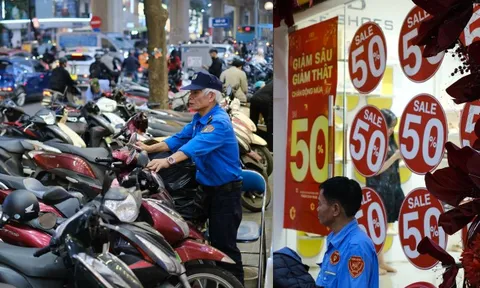 Cảnh tượng khó tin tại nhiều cửa hàng thời trang ở Hà Nội lúc 23h đêm 26 Tết