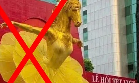 Linh vật ngựa ở TPHCM bị “mặc váy” bằng AI, chủ tài khoản Facebook lãnh phạt