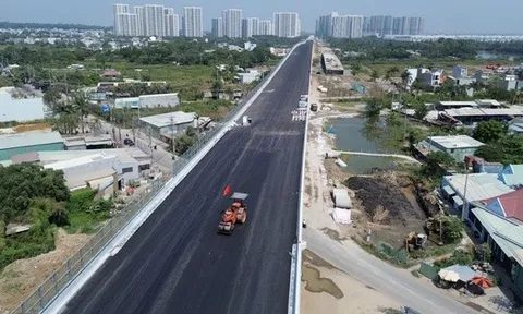 Xuân về trên công trường đường Vành đai 3 TPHCM