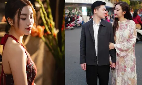 Đỗ Mỹ Linh khoe bộ ảnh Tết đẹp không lối thoát nhưng chồng chủ tịch CLB Hà Nội vội nhắc một điều