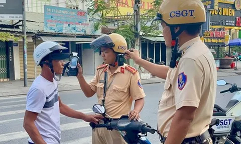 Tiếp tục xử lý vi phạm nồng độ cồn từ 10 giờ mùng 2 Tết