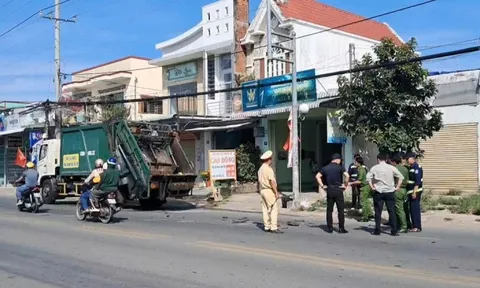 Tông vào đuôi xe rác lúc rạng sáng, nam thanh niên 22 tuổi tử vong