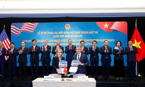 Đầu năm Bính Ngọ, Tổng Bí thư chứng kiến thương vụ hơn 30 tỷ USD của DN Việt Nam với hãng Boeing