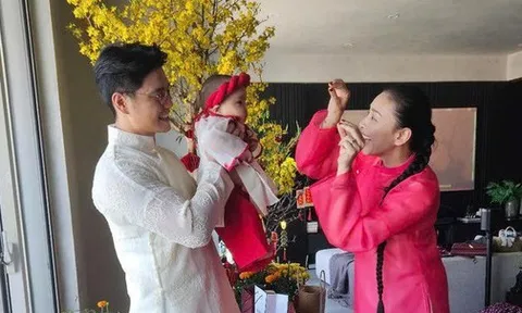 "Đả nữ" Ngô Thanh Vân lần đầu khoe ảnh rõ mặt con gái