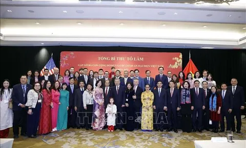 Tổng Bí thư Tô Lâm gặp gỡ bà con cộng đồng và các cơ quan đại diện Việt Nam tại Hoa Kỳ