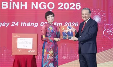 Tổng Bí thư Tô Lâm: TTXVN vươn lên ở tầm cao mới, xứng đáng là mạch máu thông tin tin cậy của đất nước