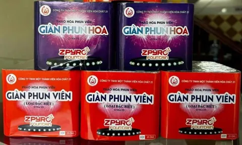 Chính phủ cho phép doanh nghiệp thuộc Bộ Công an sản xuất pháo hoa nổ
