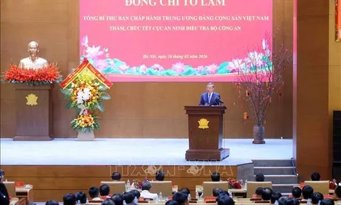 Tổng Bí thư Tô Lâm : Lực lượng An ninh điều tra kiên quyết, linh hoạt, sáng tạo trong đấu tranh phòng, chống tội phạm