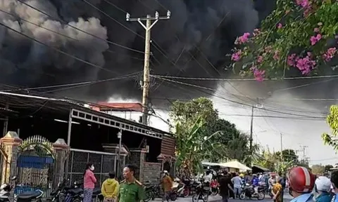 Vụ cháy lớn kho chứa nệm ở TPHCM: Cơ sở không có giấy phép kinh doanh