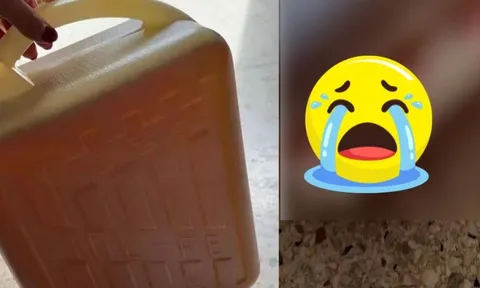 Bí mật giấu bên dưới can dầu ăn mẹ gửi cho con gái khiến hàng nghìn người khóc: Kể cả là dàn dựng thì cũng quá xúc động!